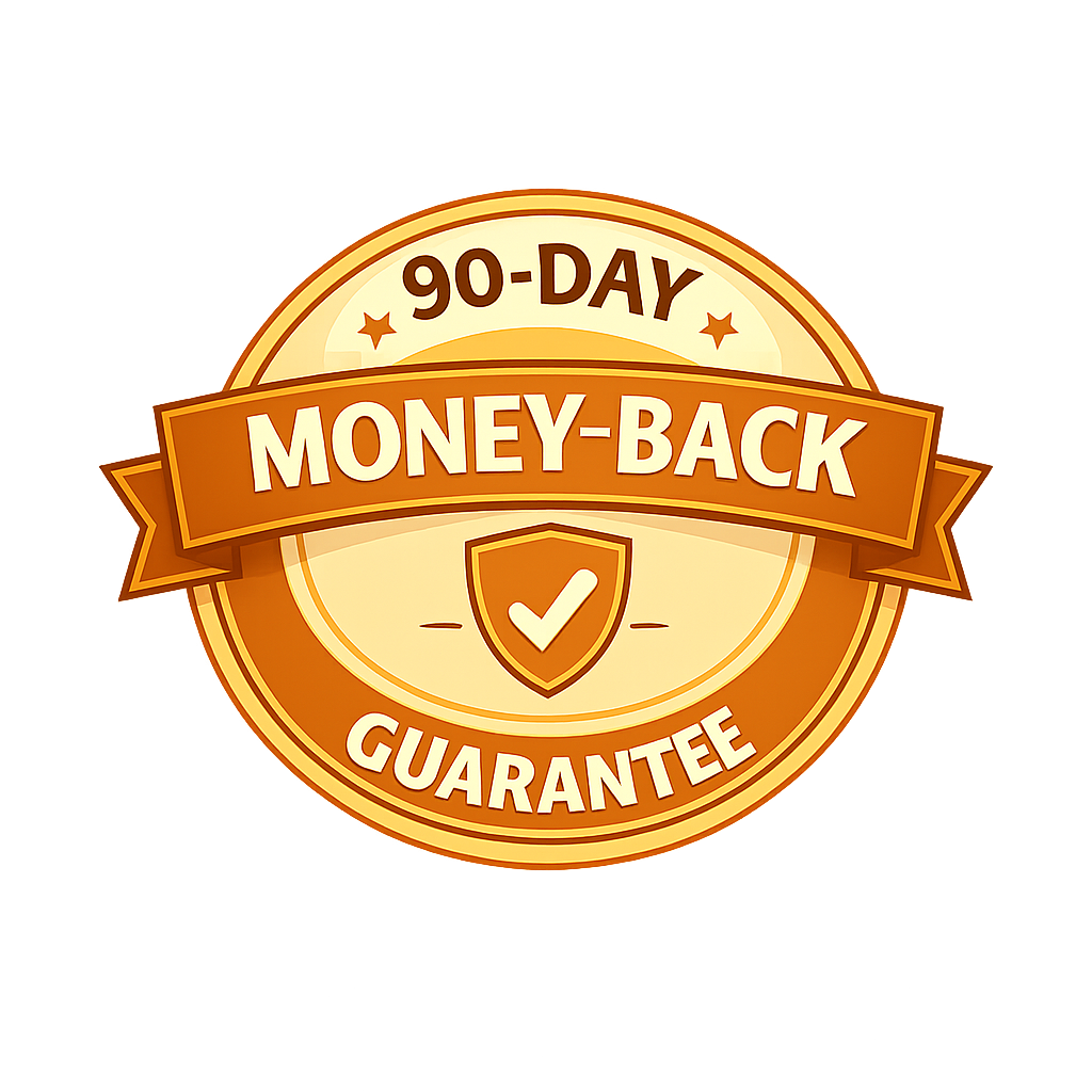 90-DAY MONEY-BACK GUARANTEE